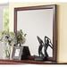 Alcott Hill® Wysocki Rectangular Traditional Dresser Mirror Wood in Brown | 38.28 H x 36 W x 1 D in | Wayfair EAAC9756B6B9415097560AB03F8AE189