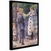 Alcott Hill® The Swing, 1876 by Alfred Sisley - Print on Canvas in Black/Green | 8 H x 10 W x 2 D in | Wayfair ALCT9297 33265354