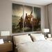Astoria Grand 'Washington Crossing the Deleware' Painting Print Multi-Piece Image on Gallery Wrapped Canvas in White | Wayfair ARGD1884 42416662