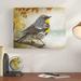 Charlton Home® 'Wetland Warbler' - Print on Canvas in Gray/Green | 8 H x 10 W x 2 D in | Wayfair FAEF1DDAEB7248818CF6F05C5D70AA90