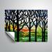 Winston Porter Karle Forest Season Summe Removable Wall Decal Vinyl in Black/Green | 14 H x 18 W in | Wayfair 69ADEAE24AA84CFAA10207E313C7EFC9