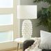 Bayou Breeze Harford Table Lamp Ceramic in White | 28 H x 15 W x 15 D in | Wayfair BBZE3985 43155922