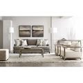 Bernhardt Mila 92" Recessed Arm Sofa w/ Reversible Cushions in White/Brown | 33.5 H x 92 W x 41.5 D in | Wayfair P6417_1429-002_726