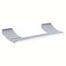 Ginger Cinu Wall Mount Double Post Toilet Paper Holder Metal in Gray | 1.08 H x 8.12 W x 3.53 D in | Wayfair 4708N/PC