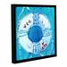 Breakwater Bay 'Nautical Life Ring' Framed Painting Print on Wrapped Canvas in Blue | 10 H x 10 W x 2 D in | Wayfair BRWT6851 33617075