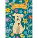 Toland Home Garden Dog Bone Polyester 18 x 13 in. Garden Flag in Green | 18 H x 12.5 W in | Wayfair 119506