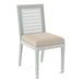 Braxton Culler Pine Isle Side Chair Upholstered/Wicker/Rattan/Fabric in Gray/Black/Brown | 36 H x 18 W x 24 D in | Wayfair 1023-028/0805-91/BISQUE