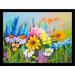 Buy Art For Less 'Pastel Florals I Poster' by Elizabeth Stack Framed Painting Print Paper in Blue/Green | 12 H x 16 W x 1 D in | Wayfair