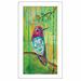 Bay Isle Home™ Anna's Hummingbird Framed Wall Art for Living Room, Home Wall Decor Framed Print by Lisa Morales Paper, in Brown/Green/Red | Wayfair