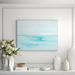 Casa Fine Arts A Distant Whisper - Floater Frame Painting Print on Canvas in Blue | 12 H x 16 W x 2 D in | Wayfair 32825-01