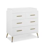 Delta Children Sloane 4 Drawer Dresser Wood in Yellow | Wayfair W133440-186