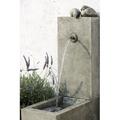 Campania International Concrete Bird Element Fountain | 30.75 H x 10 W x 18 D in | Wayfair FT-136-FN