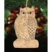 The Holiday Aisle® Owl Coloring Decor DIY Artsy Birch Wooden Door Hanger Accessory Wood in Brown | 5 H x 5.5 W x 0.3 D in | Wayfair