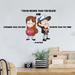 Design W/ Vinyl Braver Gravity Falls Mabel Wall Decal Metal in Black/Brown | 20 H x 40 W in | Wayfair Disney Quotes 7a