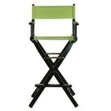 Casual Home Folding Director Chair w/ Canvas Solid Wood in Green/Black/Brown | 45.5 H x 23 W x 19 D in | Wayfair 212AD5C789CF46D692695472348AA01E