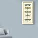 August Grove® 'Dragonfly Collector I' Graphic Art Print on Wrapped Canvas in Blue/Gray/Green | 19 H x 10 W x 2 D in | Wayfair