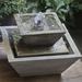 Campania International Kenzo Concrete Garden Terrace Fountain | 9.75 H x 11.75 W x 11.75 D in | Wayfair FT-262-NN