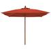 Darby Home Co Sanders 6' Manual Lift Square Market Umbrella Metal | Wayfair DBHM7785 42917135