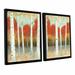 Darby Home Co Fall Promenade I 2 Piece Framed Painting Print on Canvas Set Canvas in White | 24 H x 36 W x 2 D in | Wayfair DRBC4938 32409864