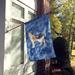 Caroline's Treasures Sphynx Cat Welcome 2-Sided Polyester 40 x 28 in. House Flag in Blue | 40 H x 28 W in | Wayfair CK4916CHF