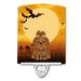 Caroline's Treasures Halloween Basset Hound Ceramic Night Light Ceramic | 6 H x 3 W x 3 D in | Wayfair BB4352CNL