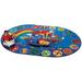 72 x 0.218 in Rug - Carpets for Kids Value PLUS™ Tufted Blue Area Rug | 72 W x 0.218 D in | Wayfair 80006