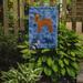 Caroline's Treasures Cavalier King Charles Spaniel Welcome 2-Sided Polyester 15 x 12 in. Garden Flag in Blue | 15 H x 11.5 W in | Wayfair CK6248GF