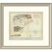 East Urban Home 'Santa Barbara, California, 1853' Framed Print Paper in Gray | 21 H x 24 W x 1.5 D in | Wayfair EASN4319 39508166