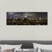 East Urban Home 'Buildings Lit Up At Night, Empire State Building, Manhattan, New York City, New York State | 12 H x 36 W x 1.5 D in | Wayfair