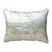 East Urban Home Cape Cod - Sandy Neck MA Corded Outdoor Rectangular Pillow Cover & Insert Polyester/Polyfill blend | 11 H x 14 W x 6 D in | Wayfair