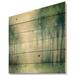East Urban Home Walk in the Forest - Traditional Landscape Print on Natural Pine Wood in Brown/Green | 16 H x 16 W x 0.78 D in | Wayfair