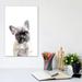 East Urban Home French Bulldog Puppy by Watercolor Luv - Painting Print Canvas in White | 12 H x 8 W x 0.75 D in | Wayfair