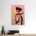East Urban Home Lady Gaga by Dane Shue - Print Canvas in Black/Orange/Pink | 12 H x 8 W x 0.75 D in | Wayfair D241A85470774A248C795725D03DA69E