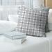 East Urban Home Las Vegas Football Luxury Square Pillow Cover, Spun Polyester in White | 14 H x 14 W x 0.2 D in | Wayfair