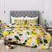 East Urban Home Marta Barragan Camarasa 3 Piece Comforter Set Microfiber in Pink/Yellow | Twin | Wayfair ETHH4445 45553210