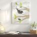 East Urban Home Birds in Spring III by Courtney Prahl - Wrapped Canvas Graphic Art Print Canvas in Black/Green | 20 H x 16 W x 1.5 D in | Wayfair
