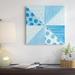 East Urban Home Modern Americana VIII by Melissa Averinos - Gallery-Wrapped Canvas Giclee Print Canvas, in Blue/Green/White | Wayfair