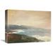East Urban Home 'Lands End' Print on Wrapped Canvas in Blue/Green/Orange | 12 H x 16 W x 1.5 D in | Wayfair EUNM5120 46121822