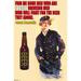 Buyenlarge 'Find Me Some Men Who Are Stout Drinking Men' by Wilbur Pierce Vintage Advertisement in Blue/Red | 30 H x 20 W x 1.5 D in | Wayfair