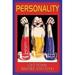 Buyenlarge 'Personality: Get Some Before You Dye' by Wilbur Pierce Vintage Advertisement in Blue/Green/Red | 30 H x 20 W x 1.5 D in | Wayfair