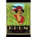 Buyenlarge 'Rhum Vieux' Vintage Advertisement in White | 36 H x 24 W x 1.5 D in | Wayfair 0-587-31651-9C2436