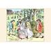 Buyenlarge 'Come Lasses & Lads' by Randolph Caldecott Painting Print in White | 24 H x 36 W x 1.5 D in | Wayfair 0-587-31659-4C2436