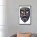 East Urban Home 'Anonymous Mask In Color III' By BIOWORKZ Graphic Art Print on Wrapped Canvas Canvas, in Black/Blue/Green | Wayfair