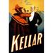 Buyenlarge 'Kellar - A Toast of Respect for Magical Prowess' by Strobridge Co Vintage Advertisement in Black/Orange/Red | Wayfair