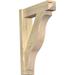 Ekena Millwork Funston Craftsman Outlooker Wood in Brown | 30 H x 6 W x 22 D in | Wayfair OUT06X22X30FST04RDF