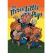 Buyenlarge The Three Little Pigs by Milo Winter Vintage Advertisement in Blue/Green/Orange | 42 H x 28 W x 1.5 D in | Wayfair 0-587-04699-6C2842