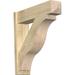 Ekena Millwork Funston Craftsman Outlooker Metal in Brown | 32 H x 8 W x 32 D in | Wayfair OUT08X32X32FST04RDF