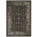 Brown/White 63 x 0.5 in Area Rug - Berit Distressed Vintage Floral Lattice 8x10 Area Rug in Brown & Beige by Modway Polypropylene | Wayfair