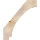 Ekena Millwork Imperial Knee Brace Wood in White | 36 H x 3.5 W x 30 D in | Wayfair BRC04X30X36IMP00SDF