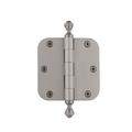 Grandeur 3.5" Acorn Tip Residential Hinge w/ 5/8" Radius Corners in Gray | 3.5 H x 3.5 W x 0.087 D in | Wayfair 832857